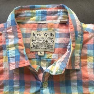 Jack Willis, long sleeve button up shirt